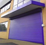 seceuroshield 6000 shopfront security roller shutter electrically operated